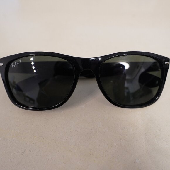 Black Ray-Ban Polarized New Wayfarer Size 58 - Picture 1 of 7